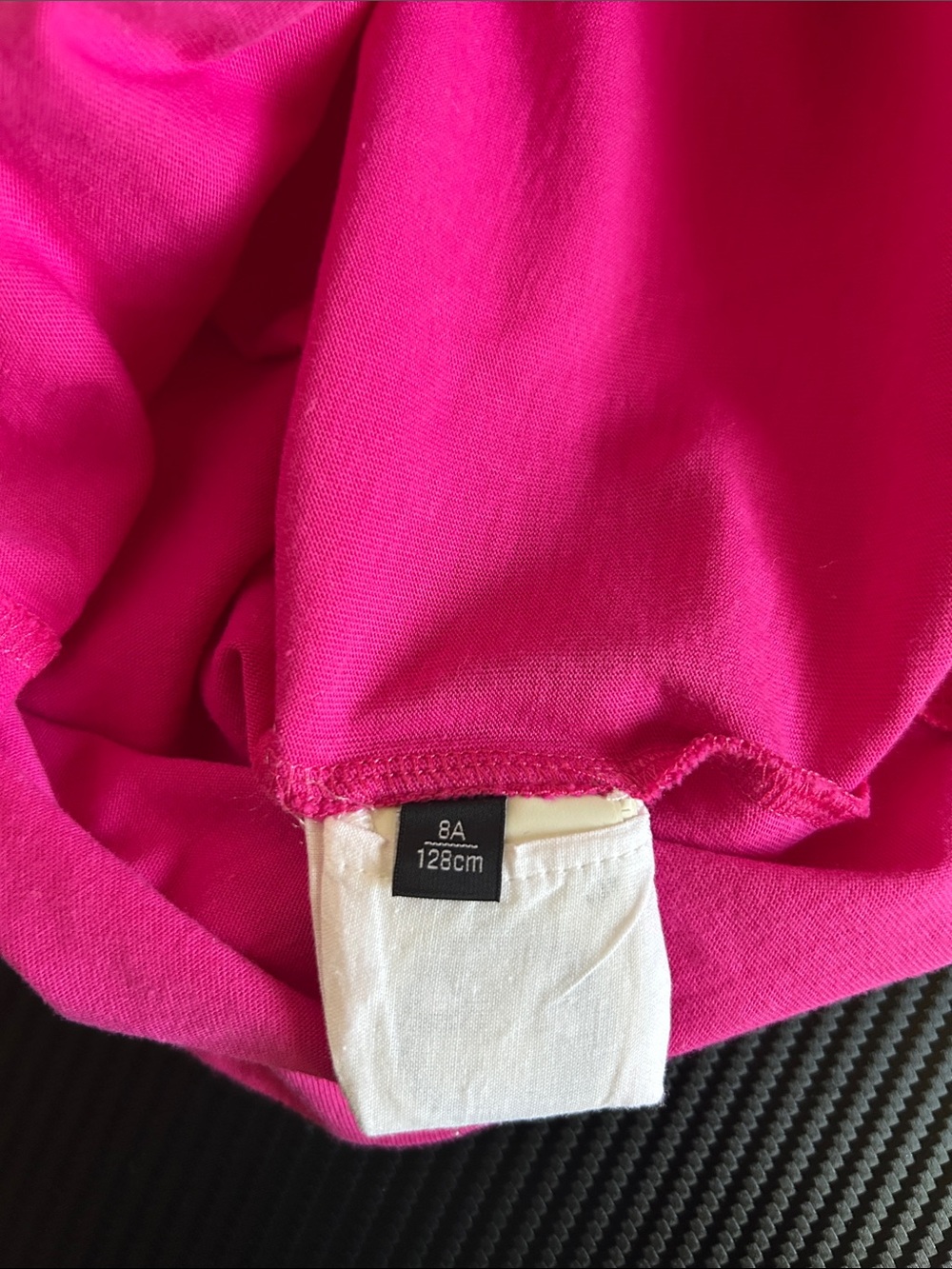 Versace Hot Pink Tee with Gold Medusa Stud Motif - Picture 3 of 3